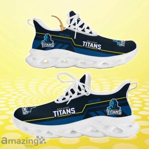 Gold Coast Titans Max Soul Shoes Custom Name Best Gift For Men And Women Product Photo 2
