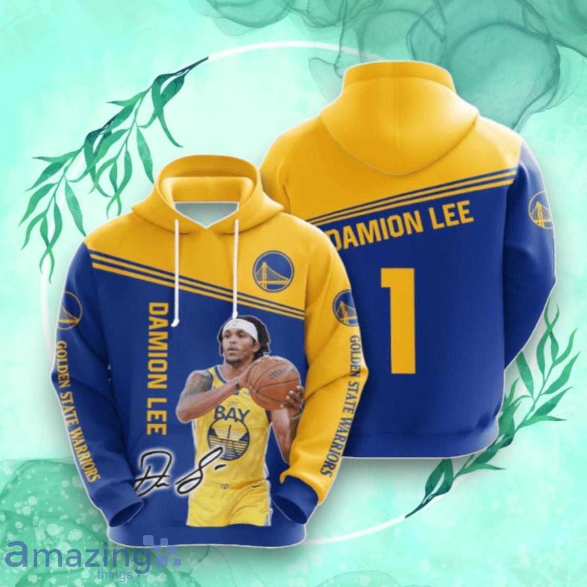 Golden State Warriors Damion Lee 3D Hoodie Gift For Men And Women image Golden State Warriors Damion Lee 3D Hoodie Gift For Men And Women Product Photo 1
