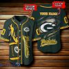 Green Bay Packers NFL Baseball Jersey New Design 3D Logo Custom Number & Name