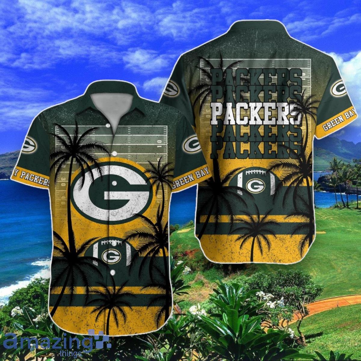 Green Bay Packers NFL Hawaiian Shirt Special Gift For Men And Women image Green Bay Packers NFL Hawaiian Shirt Special Gift For Men And Women Product Photo 1