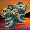 Green Bay Packers NFL Hawaiian Shirt Trends Summer Short Sleeve Button Down Shirt For Sports Fans