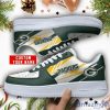 Green Bay Packers Personalized Name Air Force 1 Shoes For Fans Gift