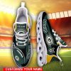 Green Bay Packers Team Shoes Sneakers Personalized Name Max Soul Shoes Men Women Shoes