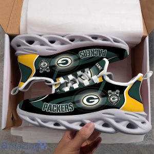 Green Bay Packers Team Shoes Sneakers Personalized Name Max Soul Shoes Men Women Shoes Product Photo 3