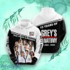 Greys Anatomy Movie Character 3D Hoodie Gift For Men And Women