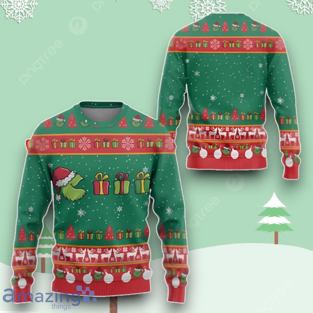 Grinch Man Lover Ugly Christmas Sweater Best Gift image Grinch Man Lover Ugly Christmas Sweater Best Gift Product Photo 1