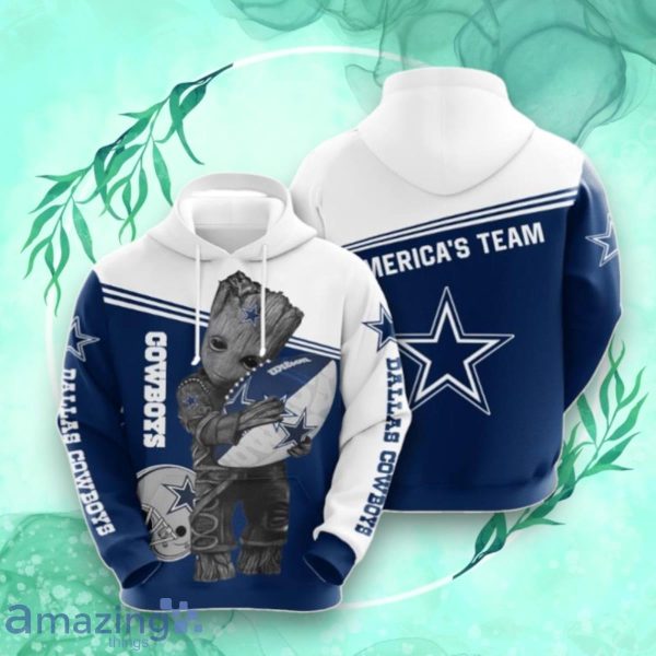 Cowboys 3d hoodie hot sale