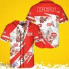 H-E-B Logo Tropical Flower Baseball Jersey Shirt Gift For Men And Women