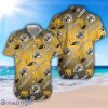 Hamilton Tiger-Cats Coconut Pattern 3D Hawaiian Shirt Aloha Shirt For Summer Gift