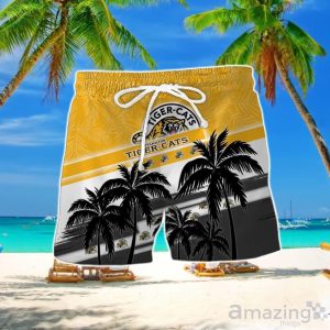 Hamilton Tiger-Cats Hawaiian Shirt And Short New Design For Fans Product Photo 2