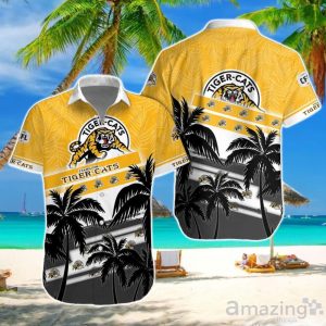 Hamilton Tiger-Cats Hawaiian Shirt And Short New Design For Fans Product Photo 1