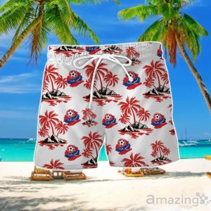Hapoel Haifa F.C Hawaiian Shirt And Short New Design For Fans Product Photo 2