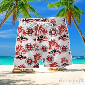 Hapoel Jerusalem B.C Hawaiian Shirt And Short New Design For Fans Product Photo 2