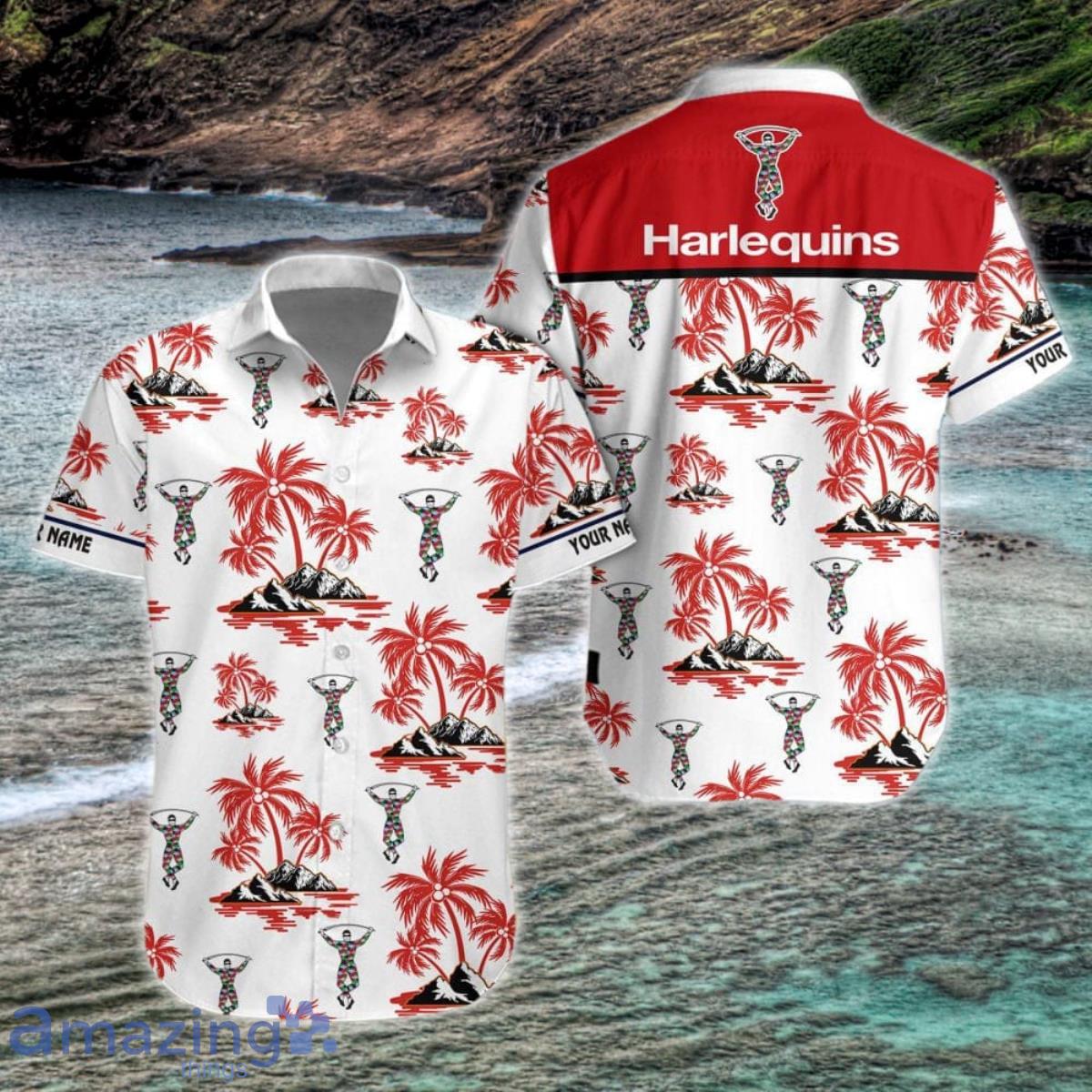 Harlequins Hawaiian Shirt Unique Gift For Men And Women image Harlequins Hawaiian Shirt Unique Gift For Men And Women Product Photo 1