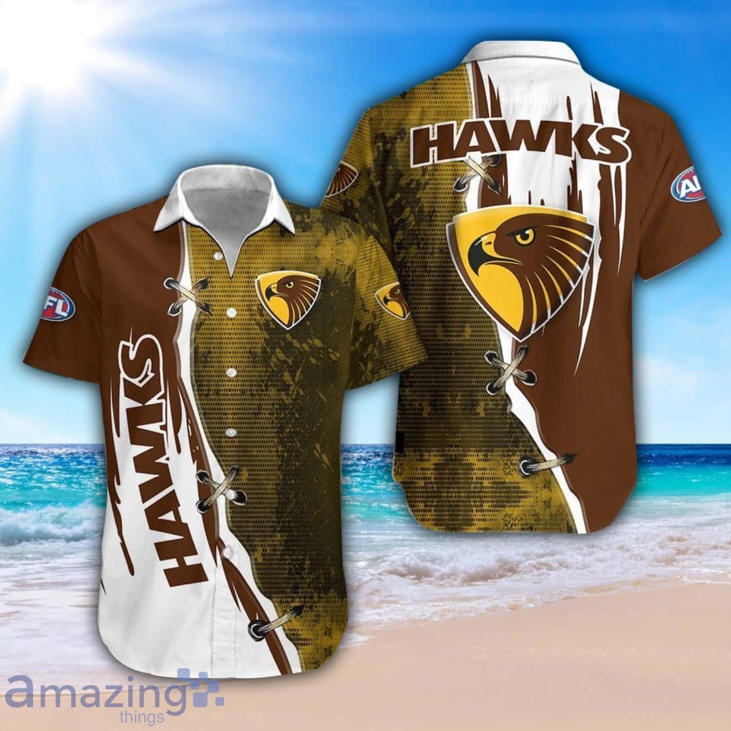 Hawthorn Football Club LimitedHawaiian Shirt Aloha Summer Gift For Men And Women image Hawthorn Football Club LimitedHawaiian Shirt Aloha Summer Gift For Men And Women Product Photo 1