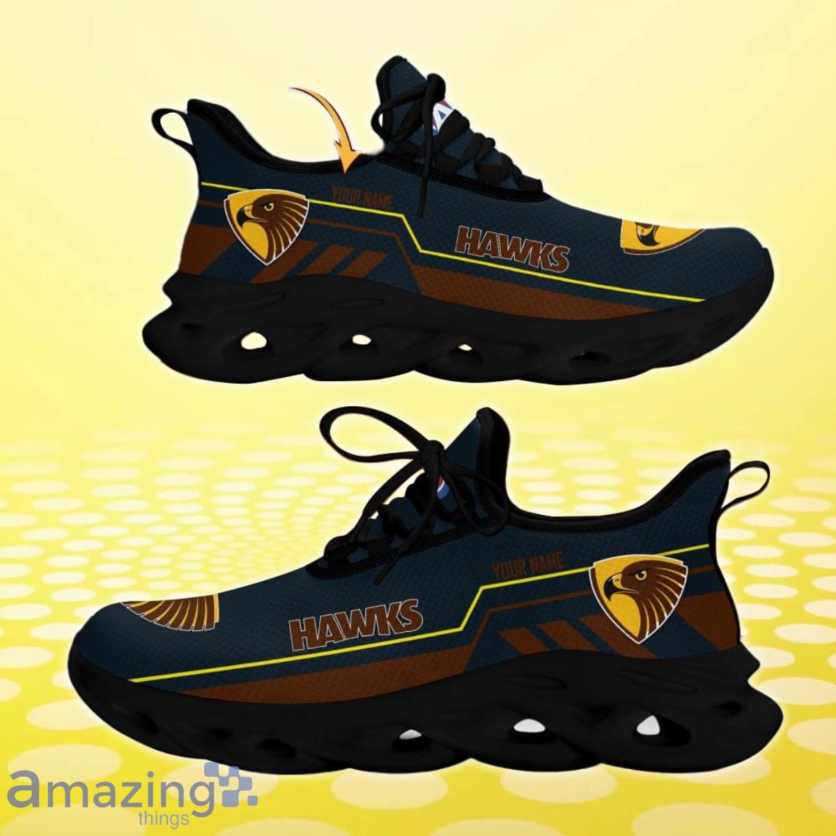 Hawthorn Football Club Max Soul Shoes Custom Name Best Gift For Men And Women image Hawthorn Football Club Max Soul Shoes Custom Name Best Gift For Men And Women Product Photo 1