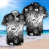 HC Lugano Coconut Pattern 3D Hawaiian Shirt Aloha Shirt For Summer Gift