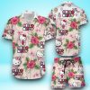 Hello Kitty 3D Hawaiian Shirt & Short For Men And Women