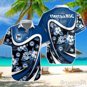 Hertha BSC Hawaiian Shirt And Short New Design For Fans Product Photo 1