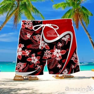 Honda Motorcycle Hawaiian Shirt And Short New Design For Fans Product Photo 2