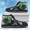 Hulk Punch Carolina Panthers High Top Shoes For Men And Women