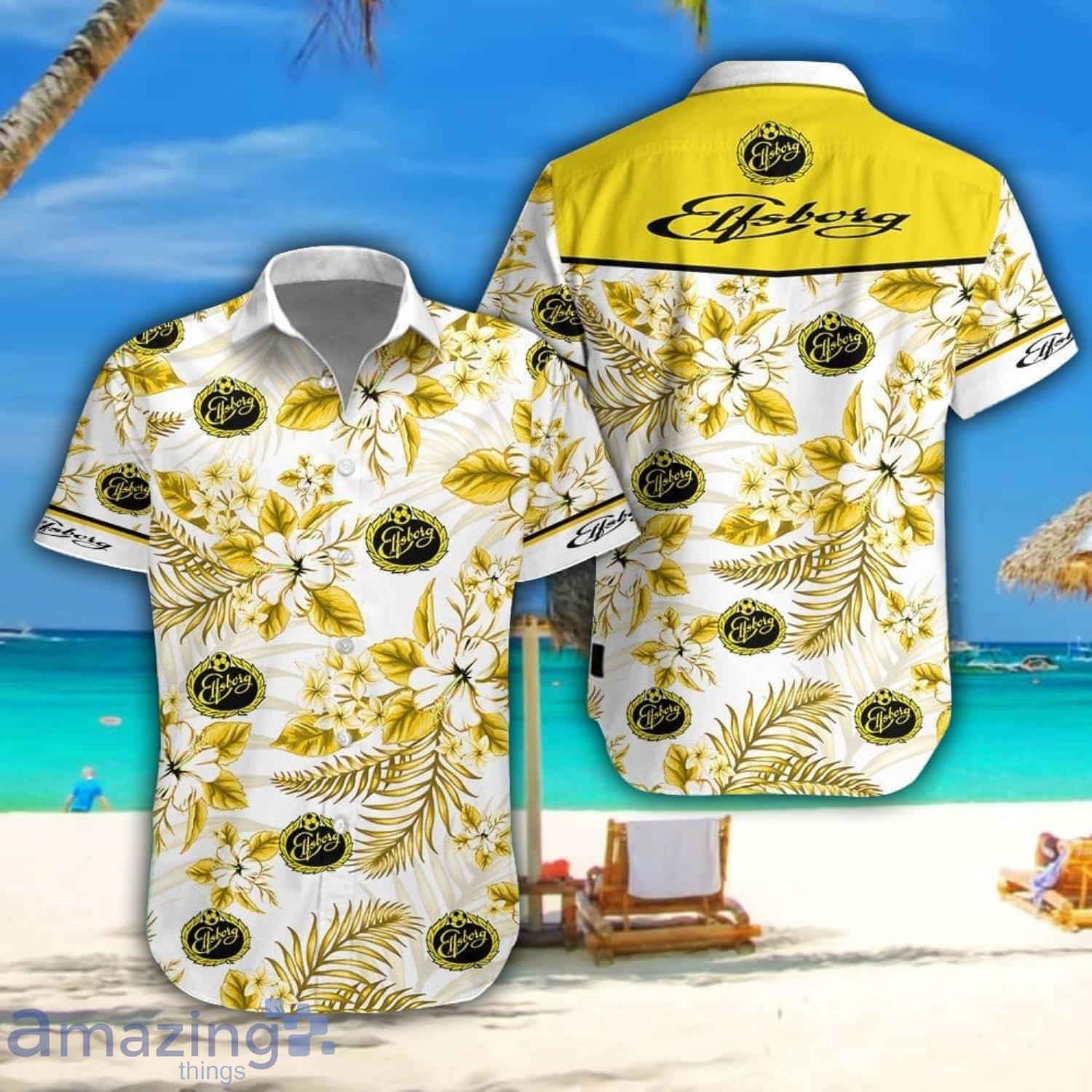 IF Elfsborg Hawaiian Shirt Tropical Style Summer Gift For Men And Women image IF Elfsborg Hawaiian Shirt Tropical Style Summer Gift For Men And Women Product Photo 1