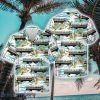 Illinois Department of Corrections Prison Bus Best Summer Gift Aloha Hawaiian Shirt 3D Printed