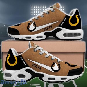 Indianapolis Colts NFL Veterans Day Full Printed Custom Name Air Cushion Sport Shoes Product Photo 2
