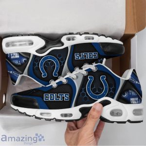 Indianapolis Colts Personalized Name Air Cushion Sport Shoes Gifts For Men And Women Football Fans Product Photo 3
