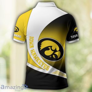 Iowa Hawkeyes Sport Team Polo Shirt Custom Name Sport Polo Golf Lover Gift Product Photo 2