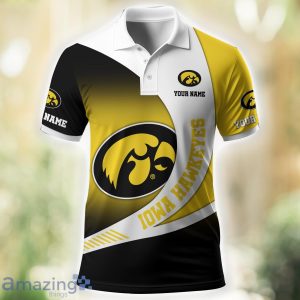 Iowa Hawkeyes Sport Team Polo Shirt Custom Name Sport Polo Golf Lover Gift Product Photo 3