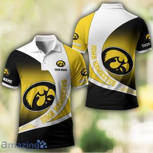 Iowa Hawkeyes Sport Team Polo Shirt Custom Name Sport Polo Golf Lover Gift Product Photo 1