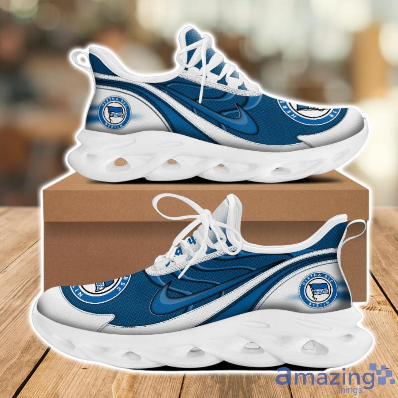 Hertha BSC New Design Max Soul Shoes For Fans image Hertha BSC New Design Max Soul Shoes For Fans Product Photo 1