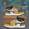 Jacksonville Jaguars Air Jordan Hightop Shoes Custom Name Trending Shoes For Fans