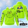Jacksonville Jaguars Grinch Custom Name Hoodie Unisex Neon Green Color