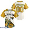Jacksonville Jaguars NFL 3D Baseball Jersey New Design Custom Number & Name