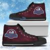 Jurassic Park Colorado Avalanche High Top Shoes For Men And Women