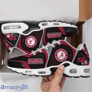 Alabama Crimson Tide Personalized Name Air Cushion Sport Shoes Gifts For Men And Women Football Fans Product Photo 3