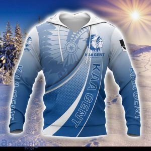 KAA Gent 3D Hoodie Men And Women Gift Sport Gift Blue Product Photo 1