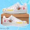 Kansas City Chiefs Air Force Shoes Snoopy Custom Number & Name