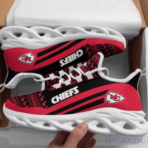 Kansas City Chiefs Christmas Pattern Max Soul Shoes Product Photo 1