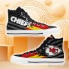 Kansas City Chiefs High Top Shoes American Flag Sneakers