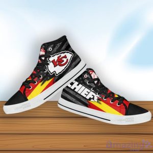 Kansas City Chiefs High Top Shoes American Flag Sneakers Product Photo 4
