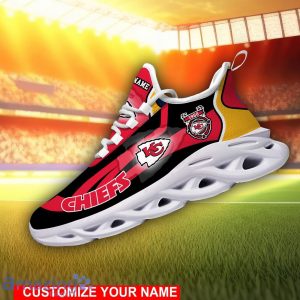 Kansas City Chiefs Team Shoes Sneakers Personalized Name Max Soul Shoes Men Women Shoes Product Photo 2