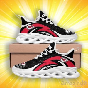 Kansas City Chiefs Triangle Abstract Pattern Max Soul Shoes image Kansas City Chiefs Triangle Abstract Pattern Max Soul Shoes Product Photo 2