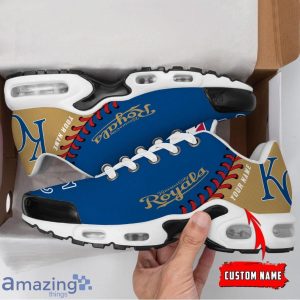 Kansas City Royals MLB Custom Name Air Cushion Sports Shoes Sport Team Gift Men And Women Shoes Product Photo 2