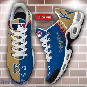 Kansas City Royals MLB Custom Name Air Cushion Sports Shoes Sport Team Gift Men And Women Shoes Product Photo 3