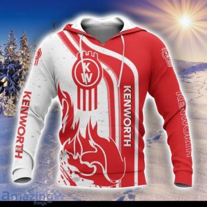 Kenworth 3D Hoodie Men And Women Gift Sport Gift Red Product Photo 2