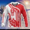 Kenworth 3D Hoodie Men And Women Gift Sport Gift Red