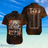 Kiss Band End Of The Road World Tour Tropical Hawaiian Shirt
